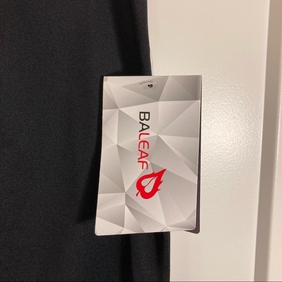 BALEAF Sz L High Rise Full Length Comfort Waist Leggings Tights NWT - Picture 2 of 8